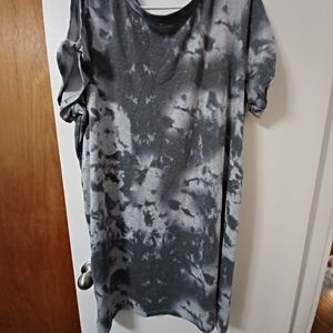 Cold shoulder dress